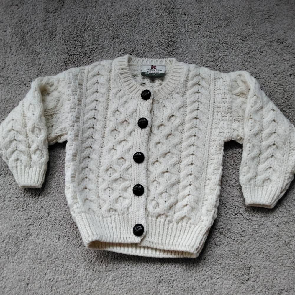 CARRIAGDONN 100% Merino Wool Sweater Youth XS